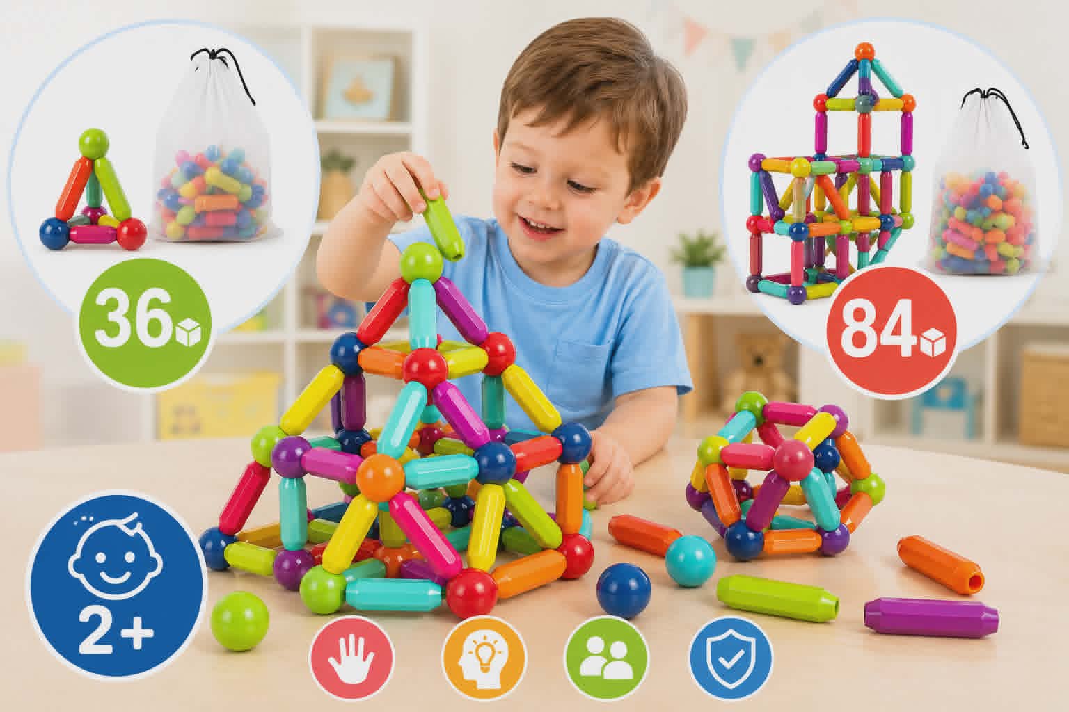 jeuets éducatif pour les enfants